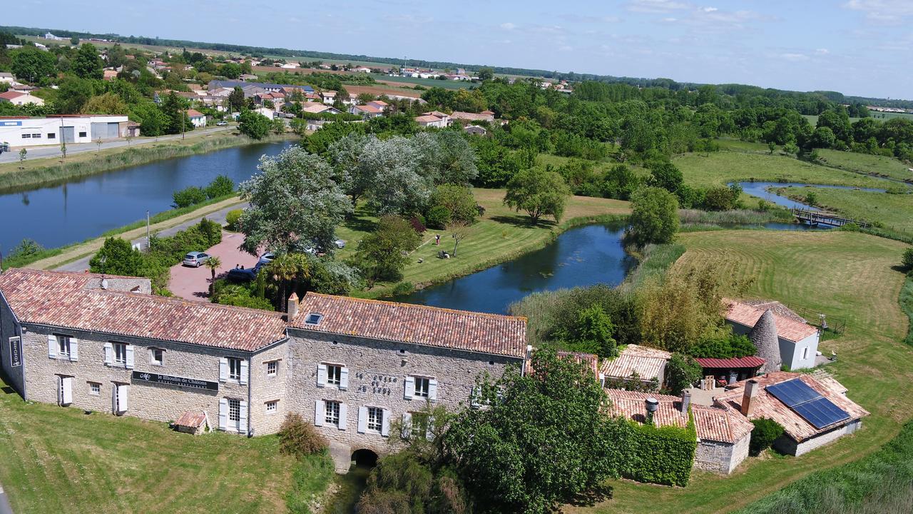 Logis Hotel Le Moulin De Chalons Le Guâ Exteriér fotografie